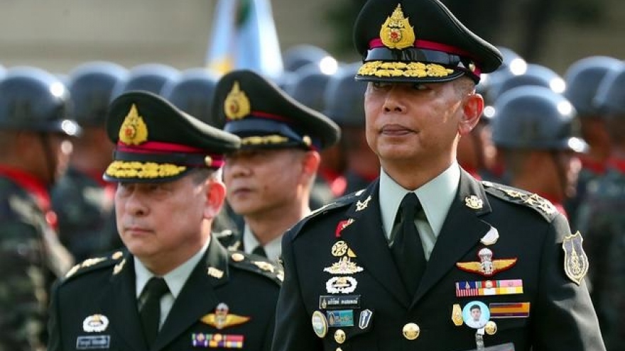 Thái Lan lên kế hoạch cắt giảm 25% số lượng tướng lĩnh 